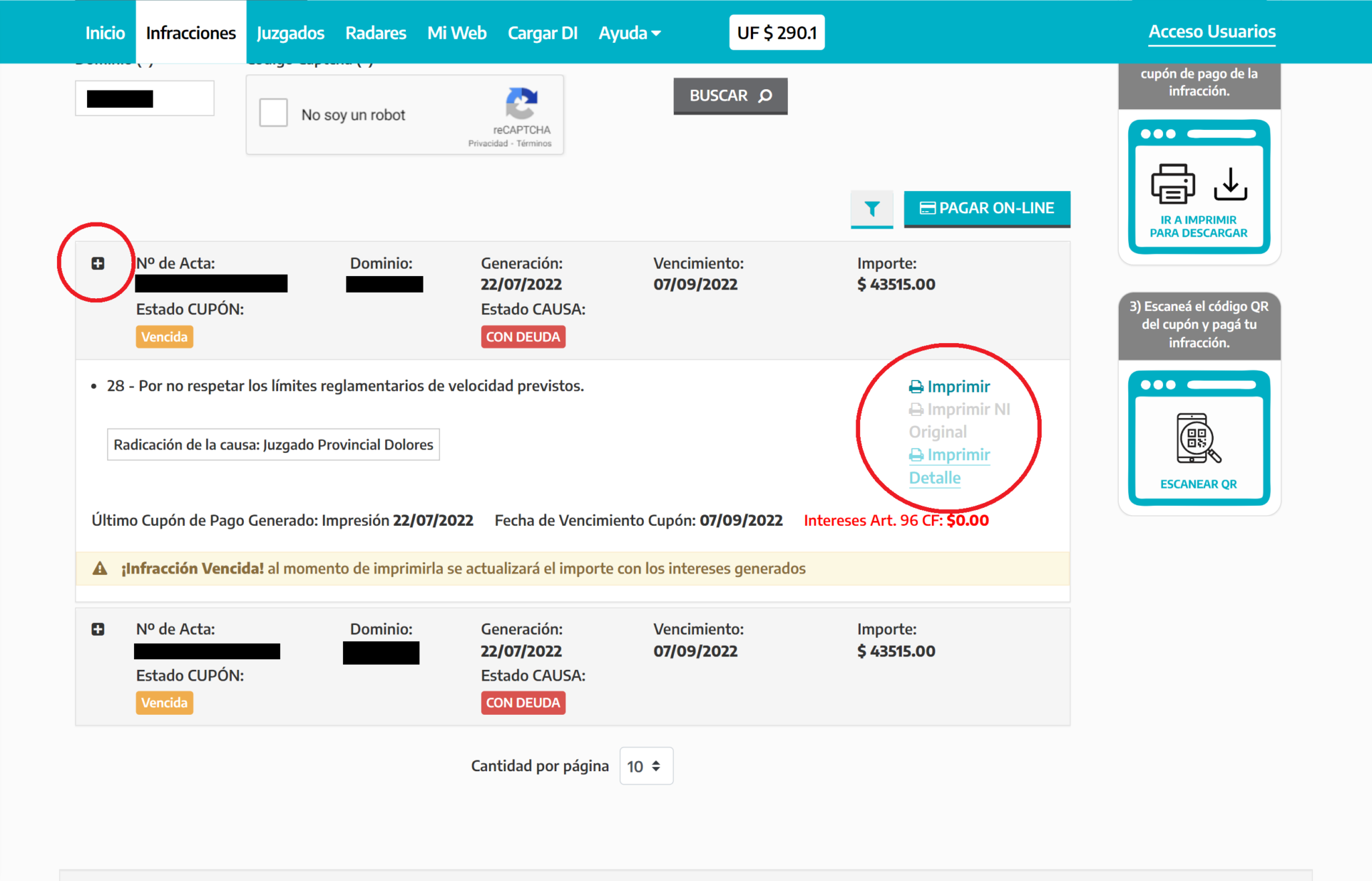 Consultar Multas De Tránsito En La Provincia De Buenos Aires - Ciudad ...